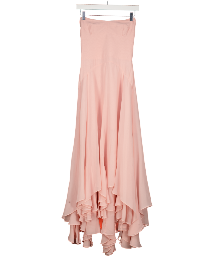 Amanda Uprichard Blush Pink Monterey Dress UK S