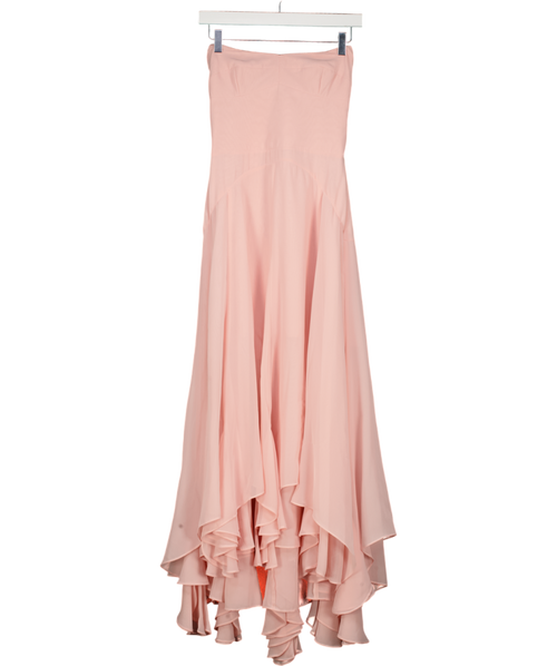 Amanda Uprichard Blush Pink Monterey Dress UK S