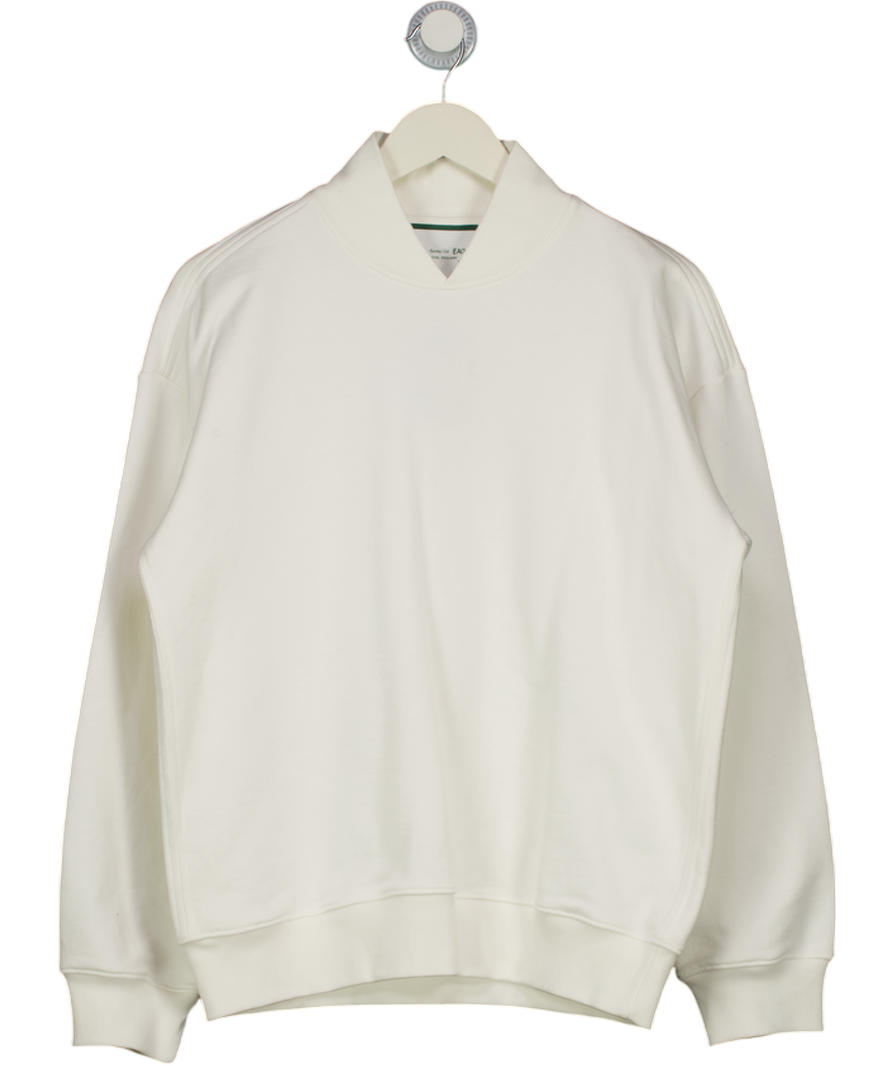 Alex Eagle White The Berwick Crew Neck Sweatshirt UK L