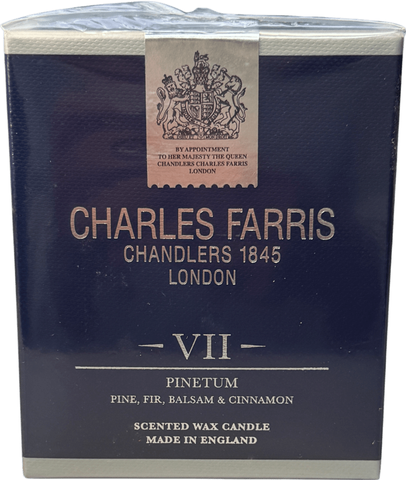 Charles Farris Pinetum, No. Vii Candle - Pine, Fir, Balsam & Cinnamon 210g - Reliked