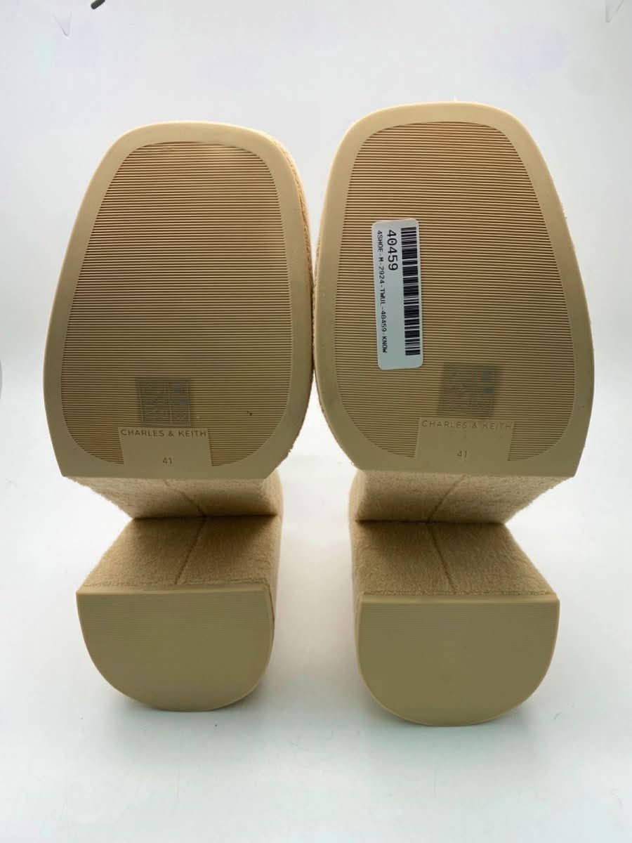 Charles & Keith Beige Platform High Heels EU 41 UK 8 - Reliked