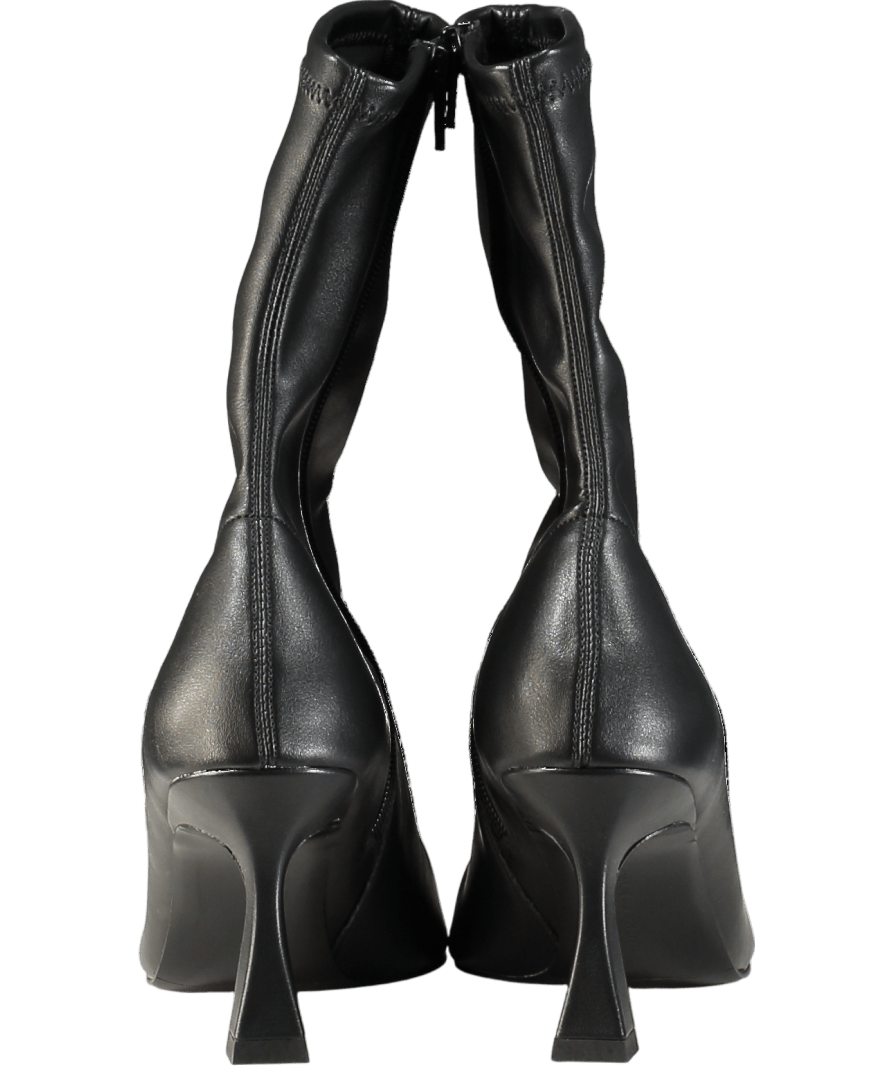 Charles & Keith Black Ankle Boots UK 6 EU 39 👠 - Reliked