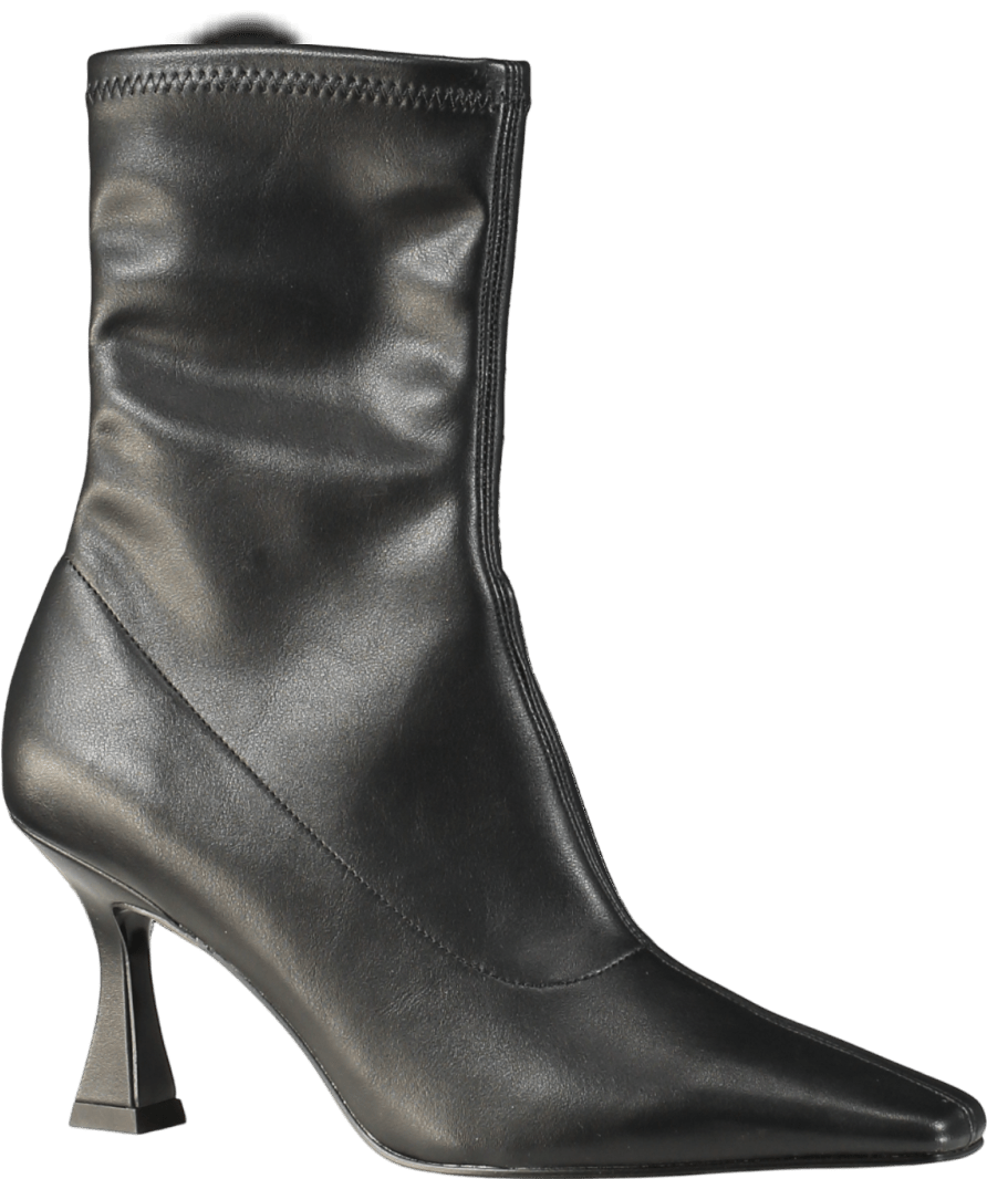 Charles & Keith Black Ankle Boots UK 6 EU 39 👠 - Reliked