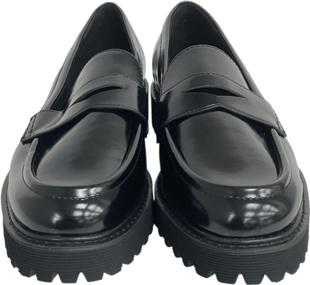 Charles & Keith Black Kaiya Penny Loafers UK 8 EU 41 👠 - Reliked