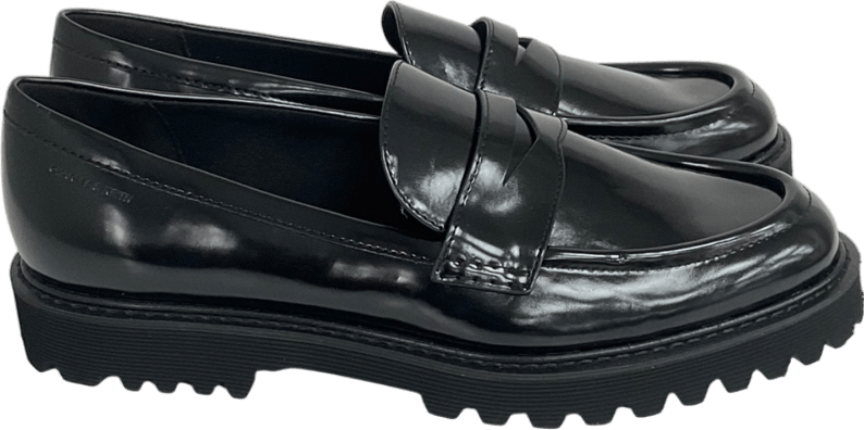 Charles & Keith Black Kaiya Penny Loafers UK 8 EU 41 👠 - Reliked