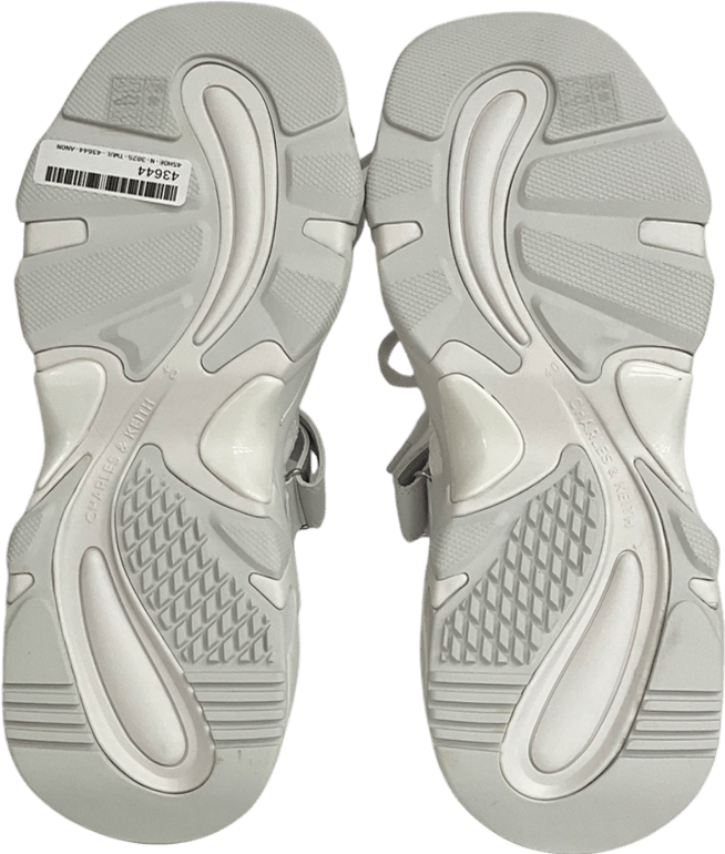 Charles & Keith White Gaskell Lace Mary Jane Sneakers UK 7 EU 40 👠 - Reliked