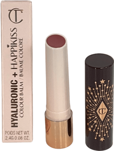 Charlotte Tilbury Hyaluronic Happikiss Lip Gloss Pillow Talk 2.4g - Reliked