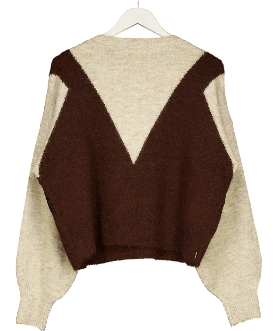 Cherry paris Brown Cerise Jumper UK M/L - Reliked