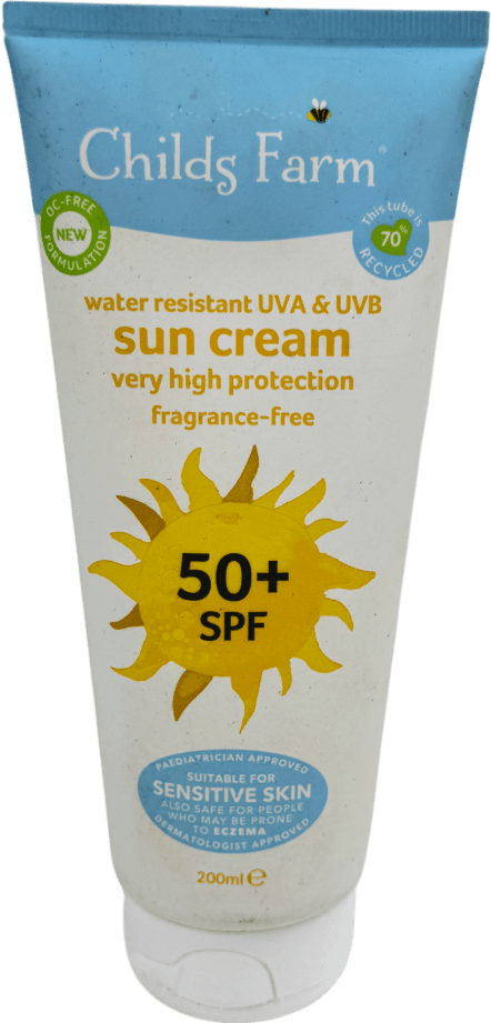 Childs Farm Spf 50+ Suncream 200ml 200ml - Reliked