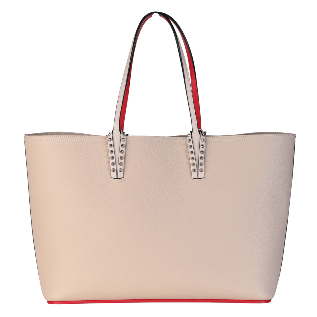 Christian Louboutin Nude Pink Cabata Large Leather Tote Bag - Reliked