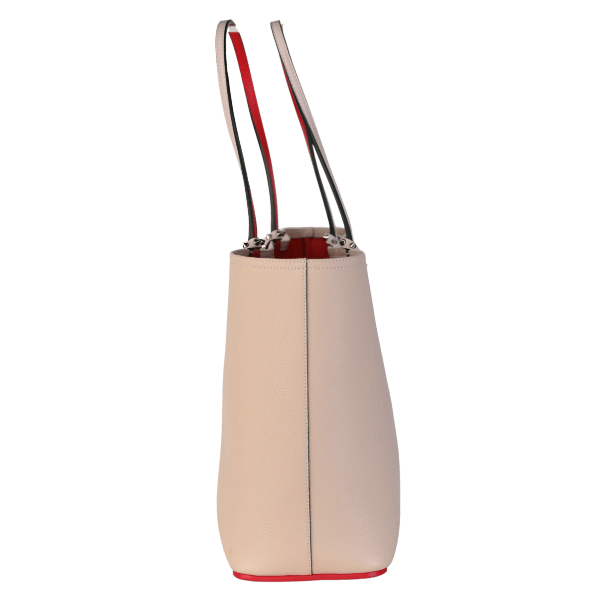 Christian Louboutin Nude Pink Cabata Large Leather Tote Bag - Reliked