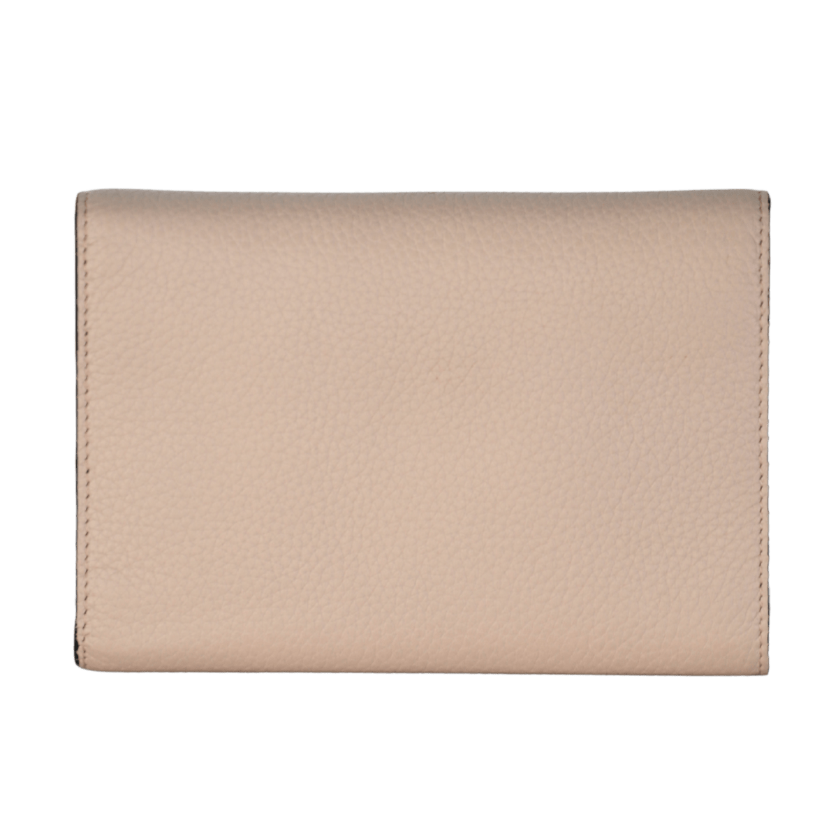 Christian Louboutin Trifold Wallet Nude Pink Loubilou Bicolor Leather Purse / Wallet - Reliked