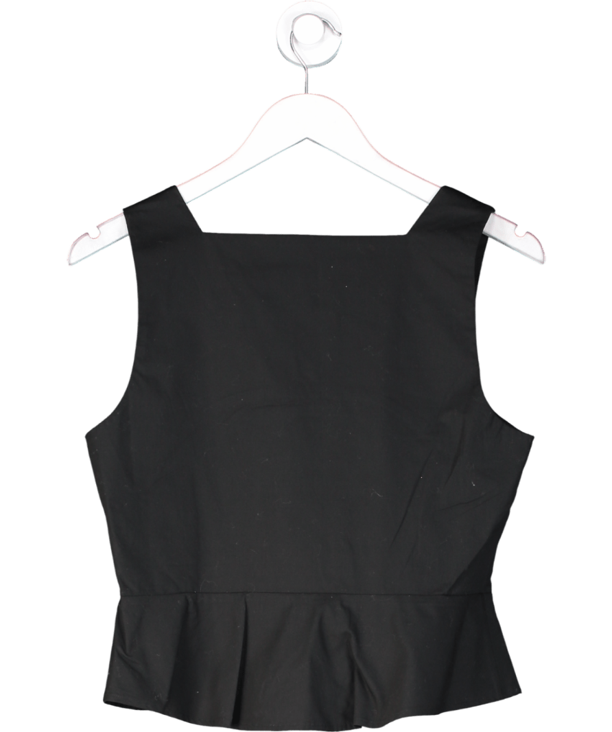 Ciao Lucia Black Timir Cotton Top UK S - Reliked
