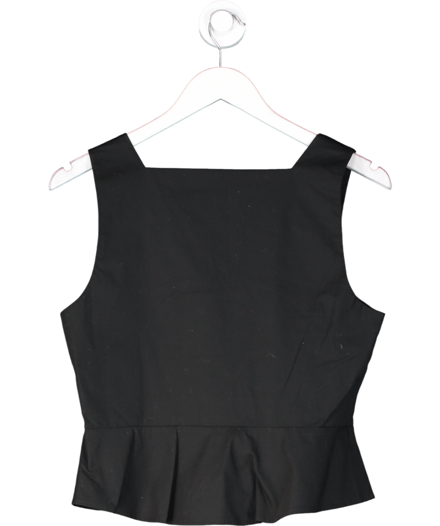 Ciao Lucia Black Timir Cotton Top UK S - Reliked