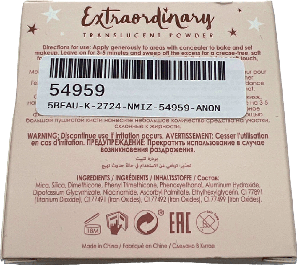 Ciaté London Extraordinary Translucent Powder 15 g - Reliked