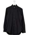 Cifonelli Paris 1880 Classic Black Shirt Neck 15.5" UK S - Reliked