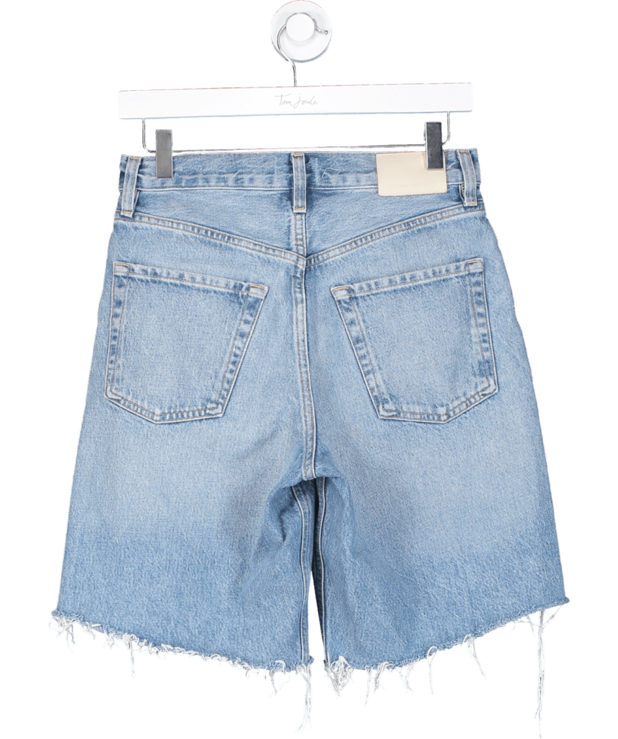 Citizens of Humanity Blue Ayla Baggy Denim Shorts W24 - Reliked