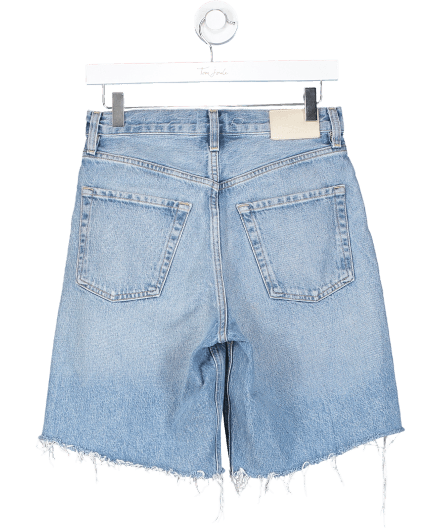 Citizens of Humanity Blue Ayla Baggy Denim Shorts W24 - Reliked