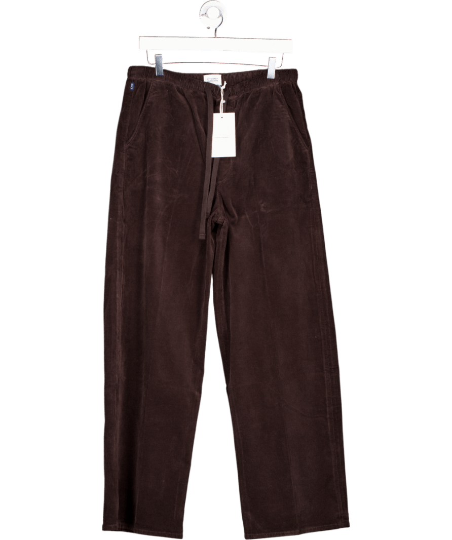 Citizens of Humanity Chocolate Brown Aurora Corduroy Pull - on Trousers UK M - Reliked