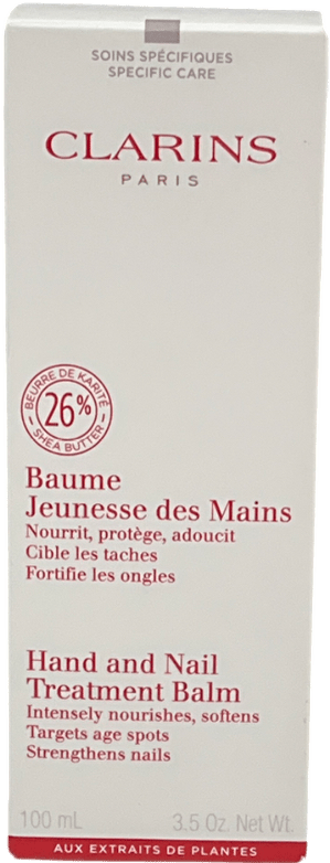 Clarins Hand And Nail Treatment Balm 100ml - Reliked