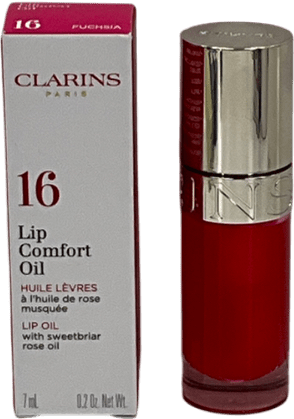Clarins Lip Comfort Oil 16 Fuchsia 7ml - Reliked