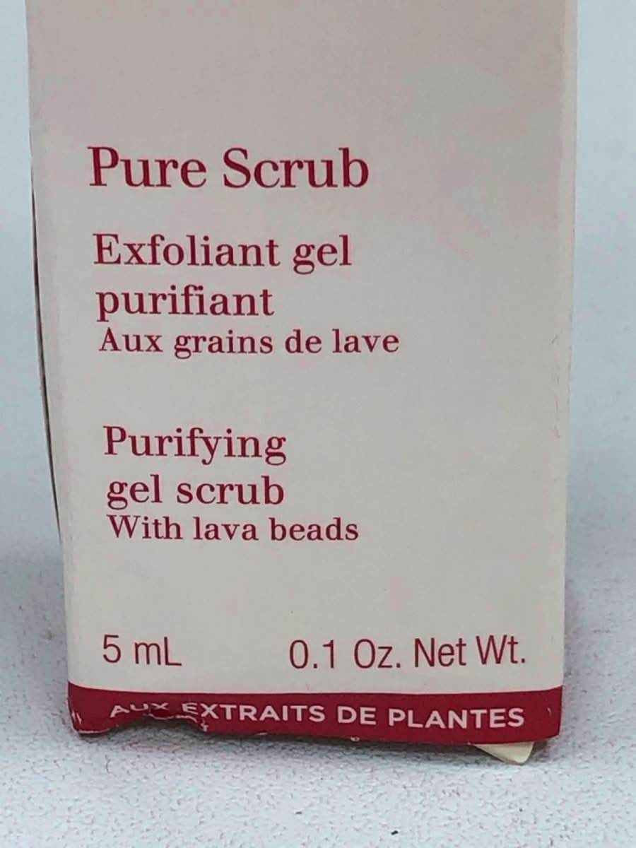 Clarins Pure Exfoliating Scrub Purifying Gel Scrub 5ml - Reliked