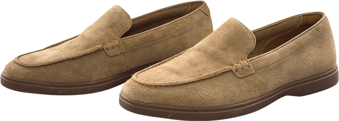 Clarks beige Suede Torford Easy Loafer UK 6 EU 39 👠 - Reliked