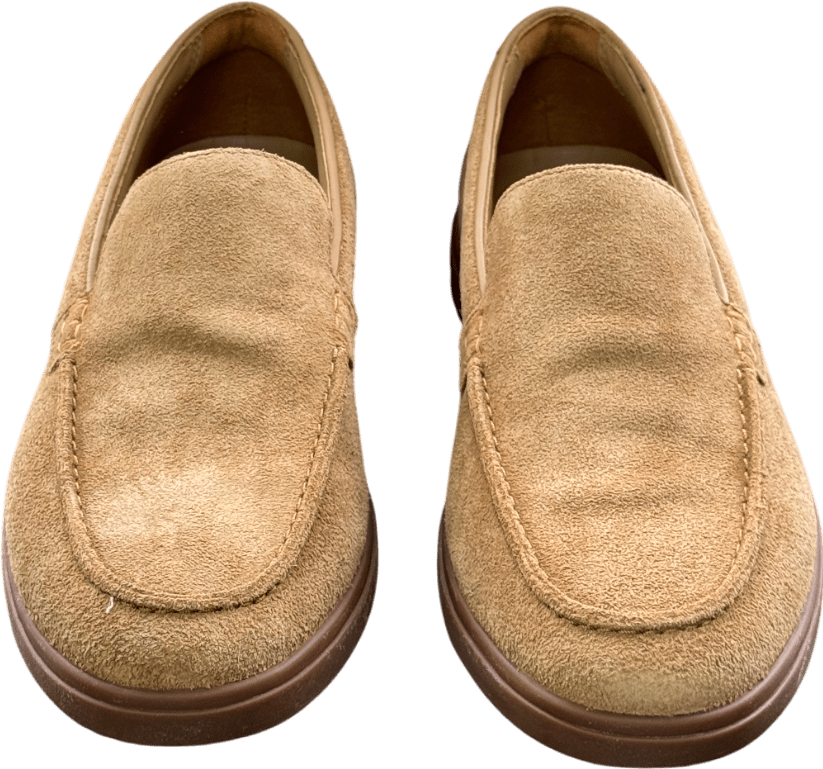 Clarks beige Suede Torford Easy Loafer UK 6 EU 39 👠 - Reliked