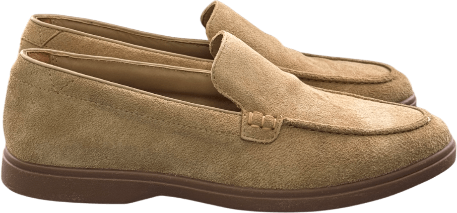 Clarks beige Suede Torford Easy Loafer UK 6 EU 39 👠 - Reliked