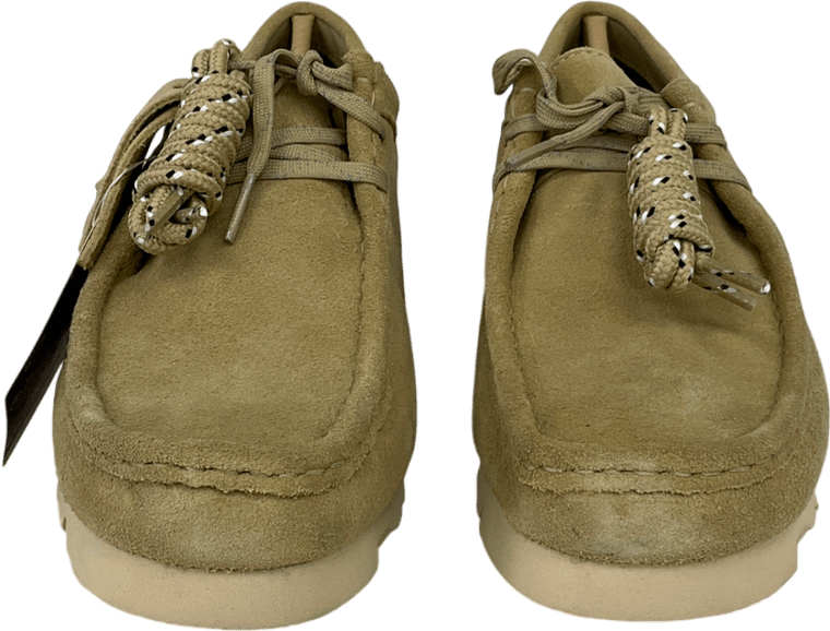 Clarks Cream Wallabee Maple Suede UK 8 EU 41 👠 - Reliked
