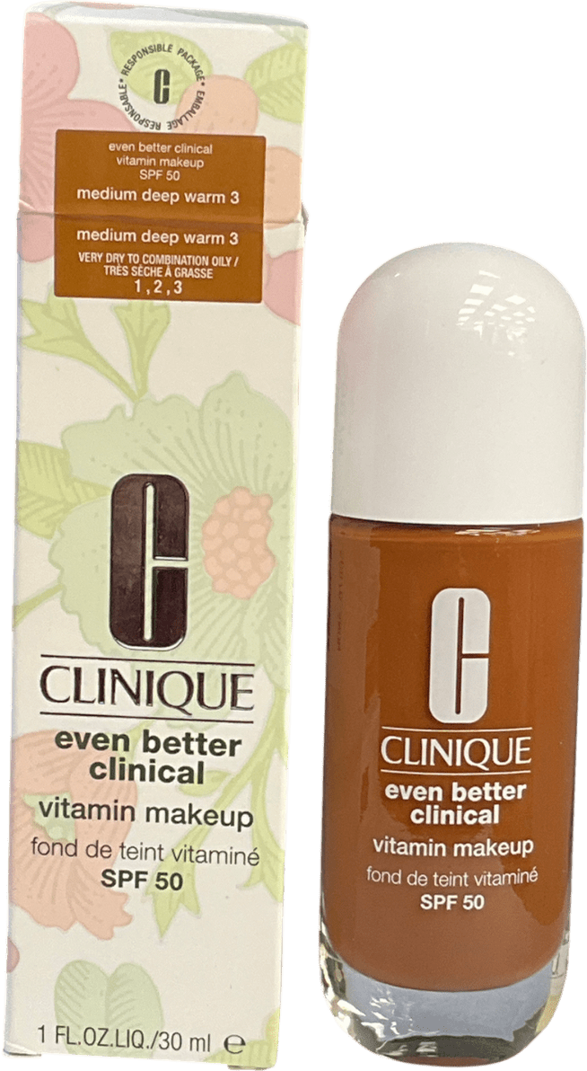 Clinique Even Better Clinical Serum Foundation Medium Deep Warm 3 30ml - Reliked