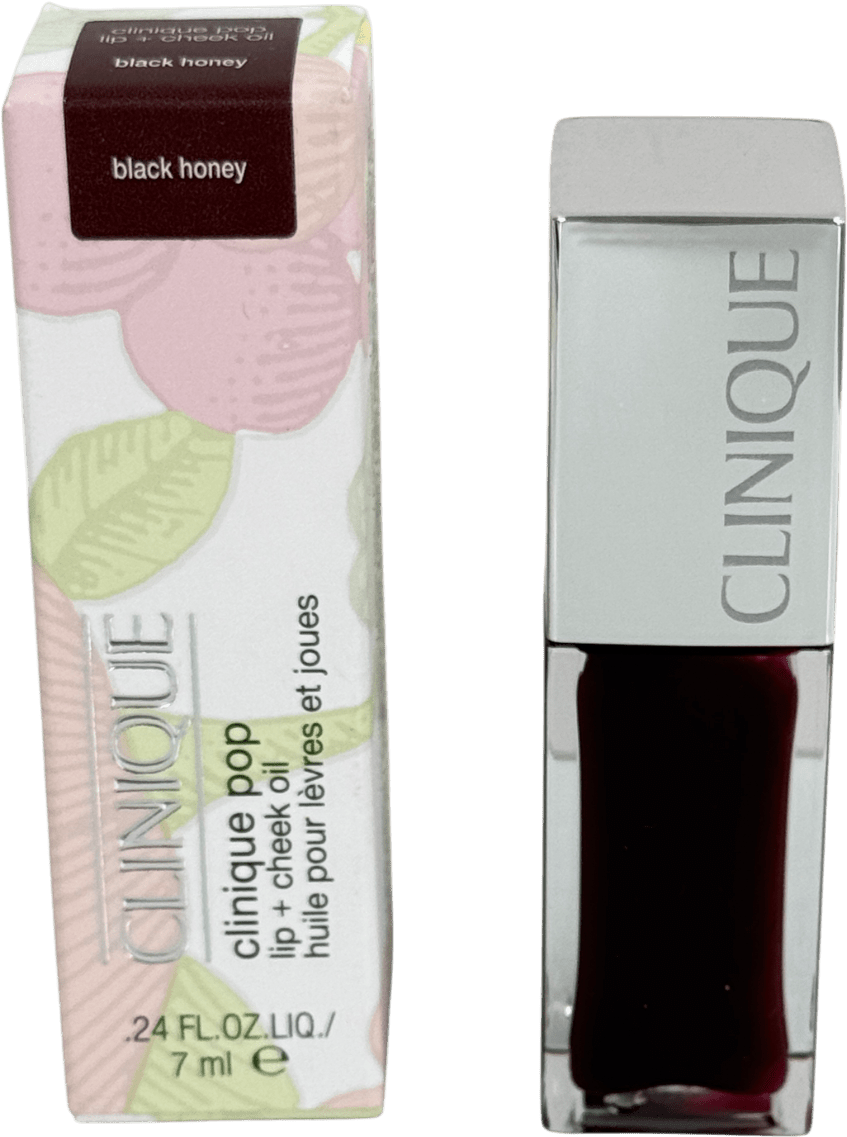 Clinique Pop Lip + Cheek Oil - Black Honey 7ml - Reliked