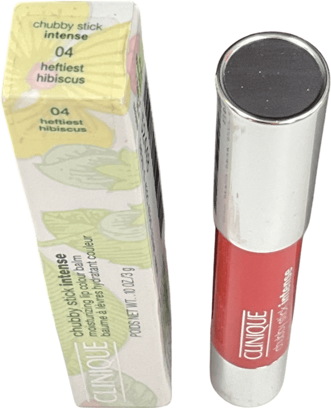clinque Chubby Stic Moisturizing Lip Colour Balm 04 Hibiscus 3g - Reliked