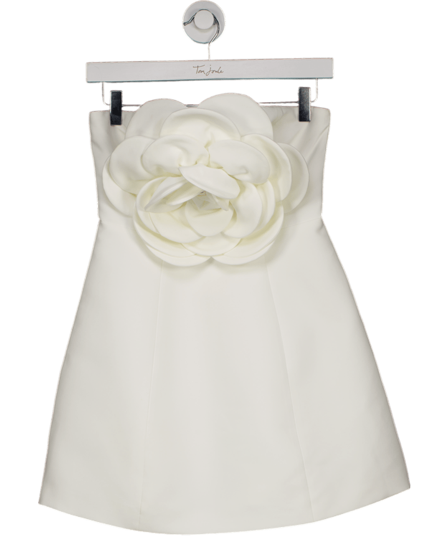 Club L White Daffodil Mini Dress UK 6 - Reliked