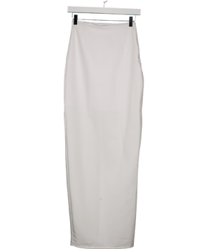 Coast White Side Slit Maxi Skirt UK 6
