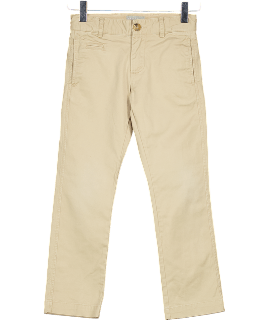 Coconut Beige Chino Style Trousers 6 Years - Reliked