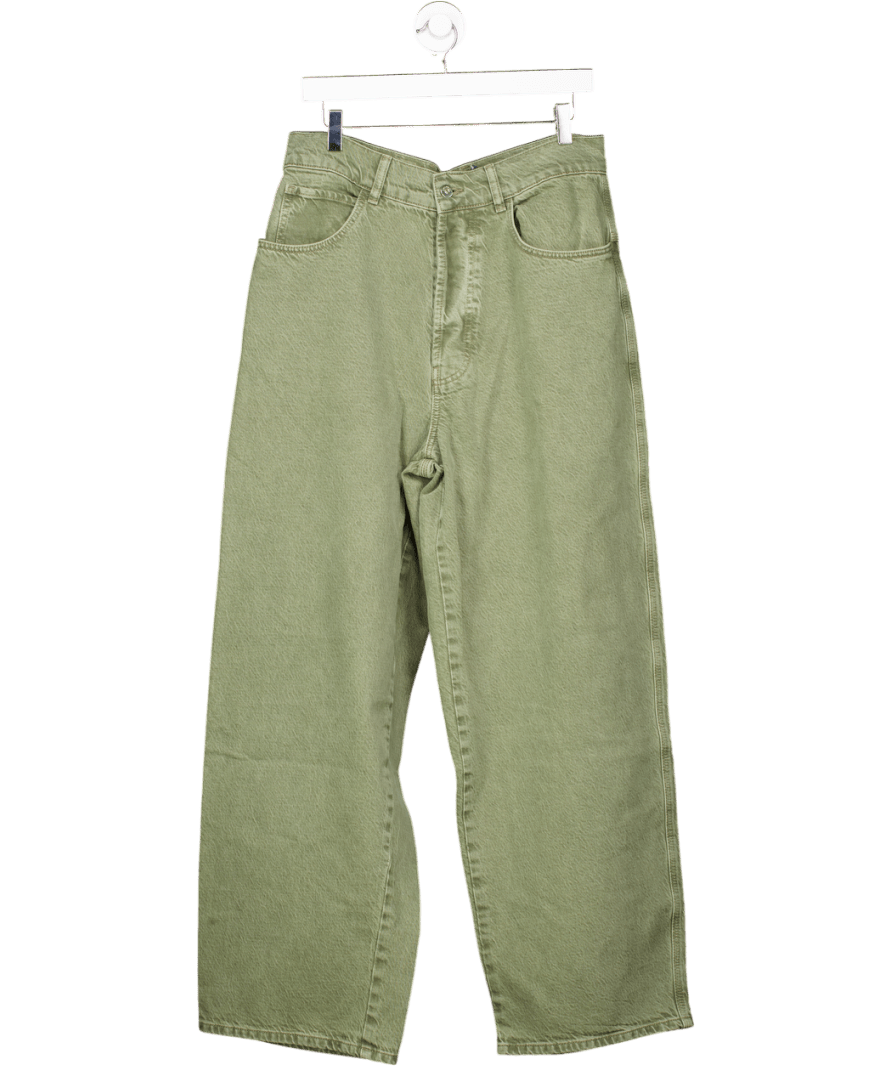 Collusion Green X002 Baggy Jeans W32 - Reliked