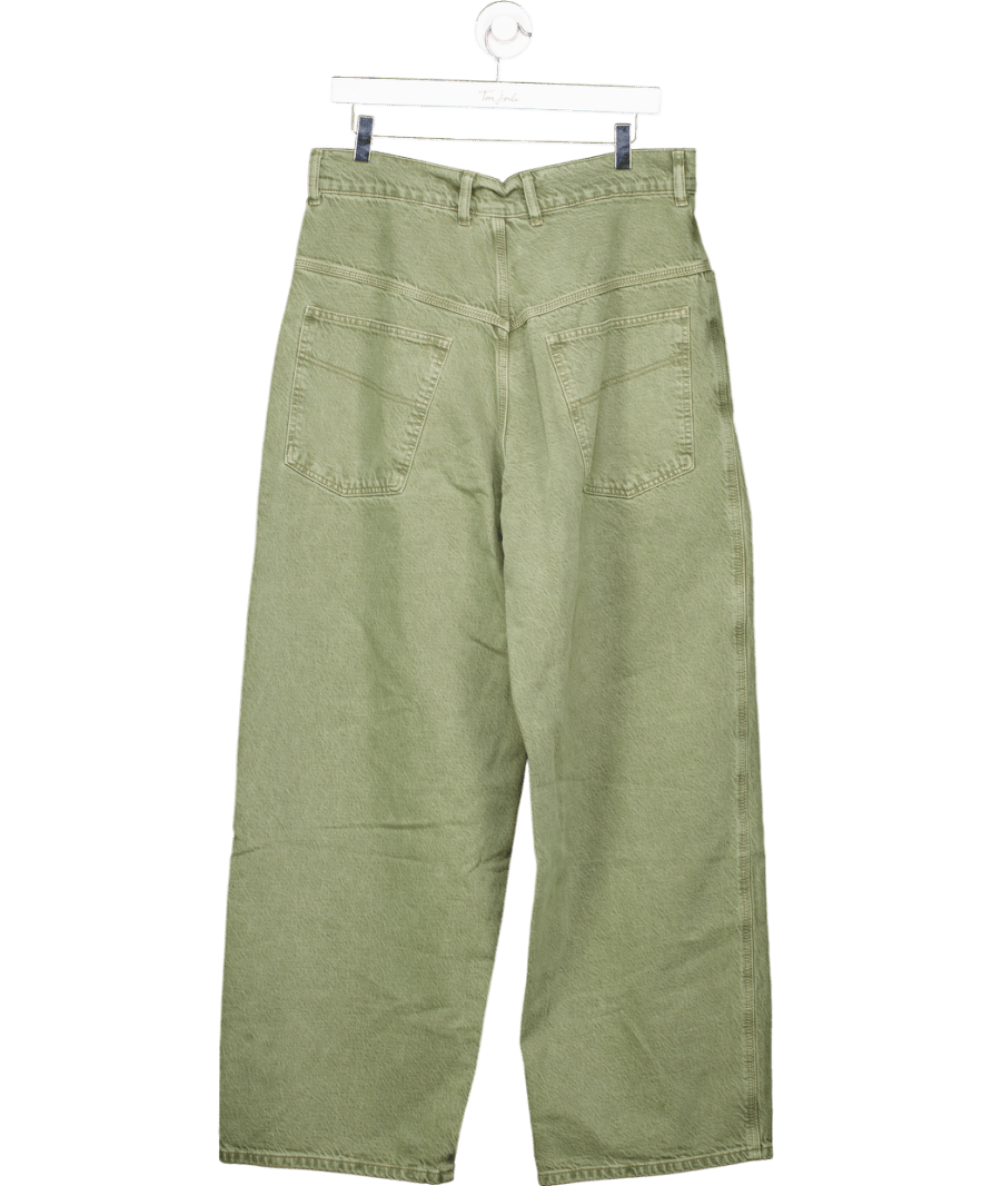 Collusion Green X002 Baggy Jeans W32 - Reliked