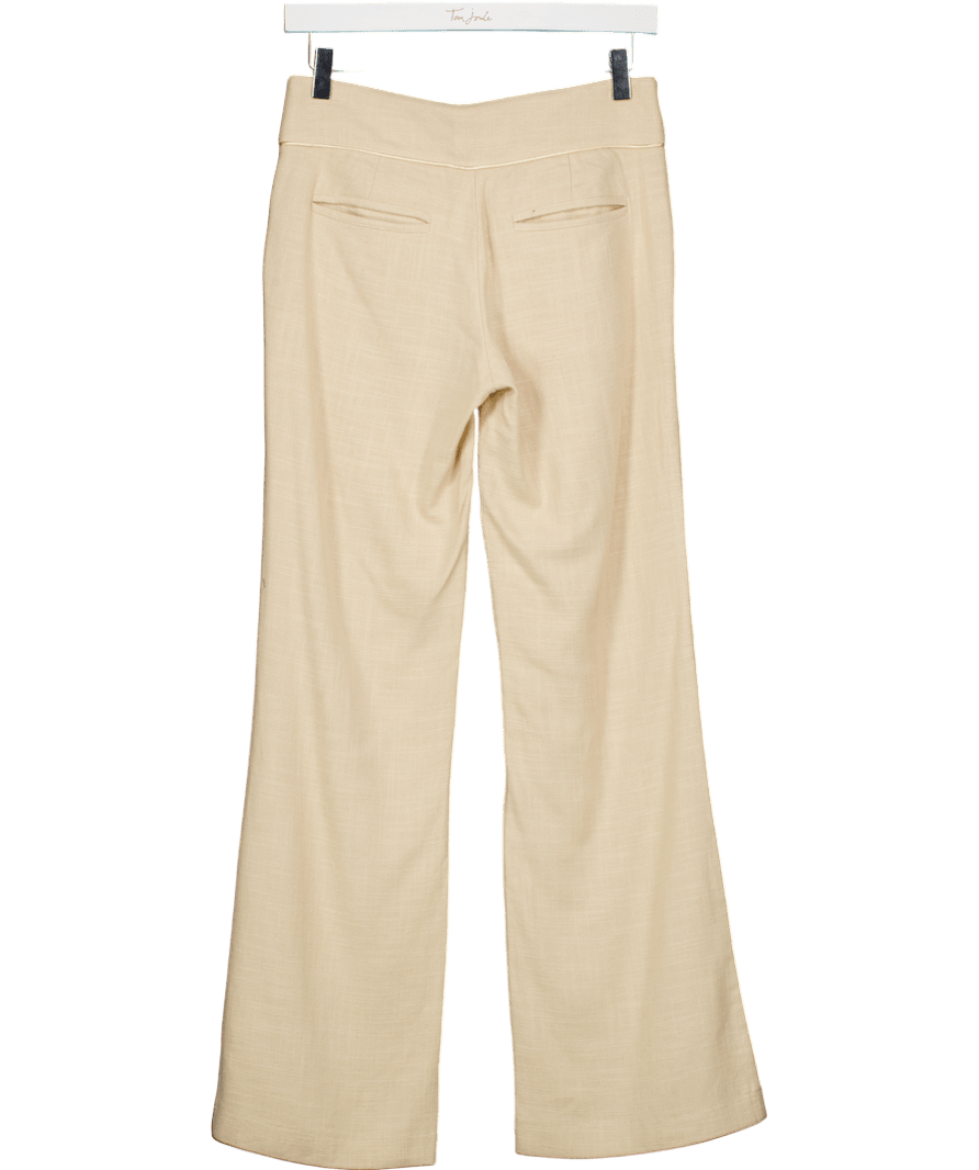 Colomans Beige Andrea Pants - Linen UK XS - Reliked