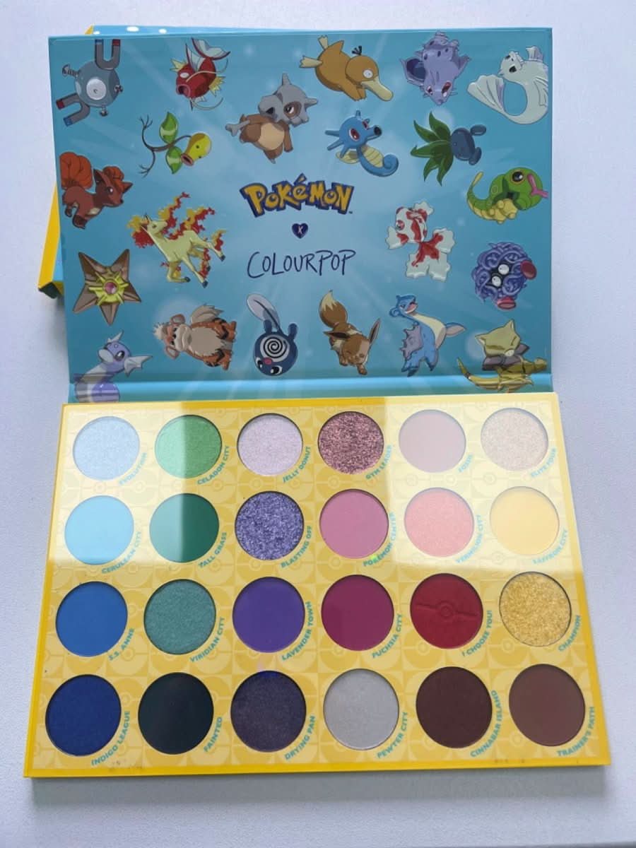 ColourPop Pokemon Pallet Town Eyeshadow Palette No Shade 30.96g - Reliked