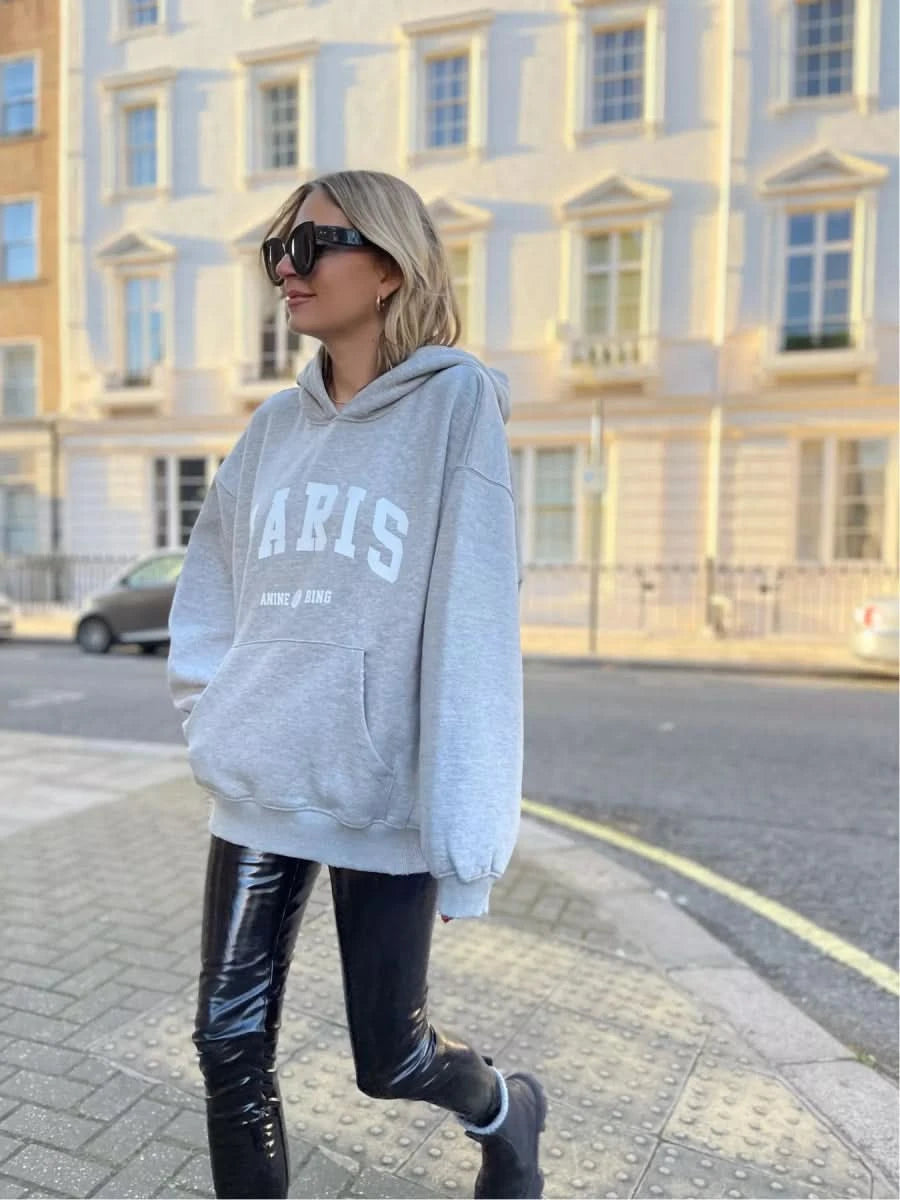 Commando Black Patent Faux - leather Leggings UK XS - Reliked