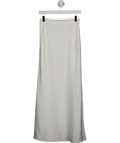 commense White Satin Skirt UK XS - Reliked