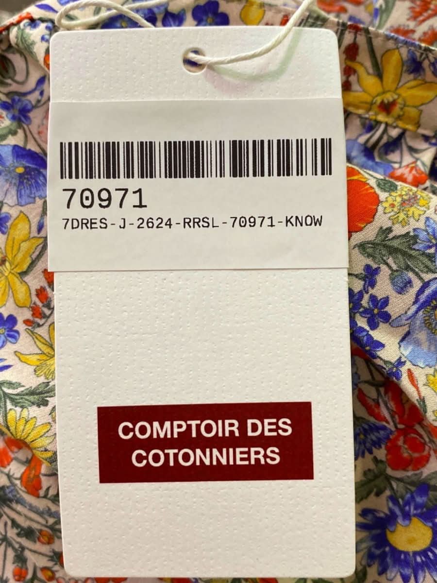 Comptoir des Cotonniers Floral Prairie Gardenia Dress 38 UK 10 - Reliked
