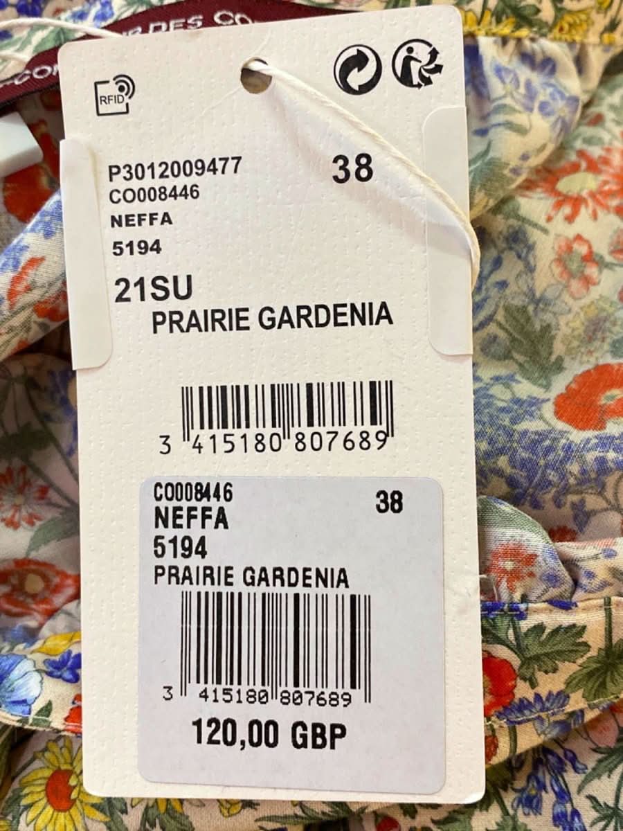 Comptoir Des Cotonniers Floral Prairie Gardenia Dress EU 38 UK 10 - Reliked