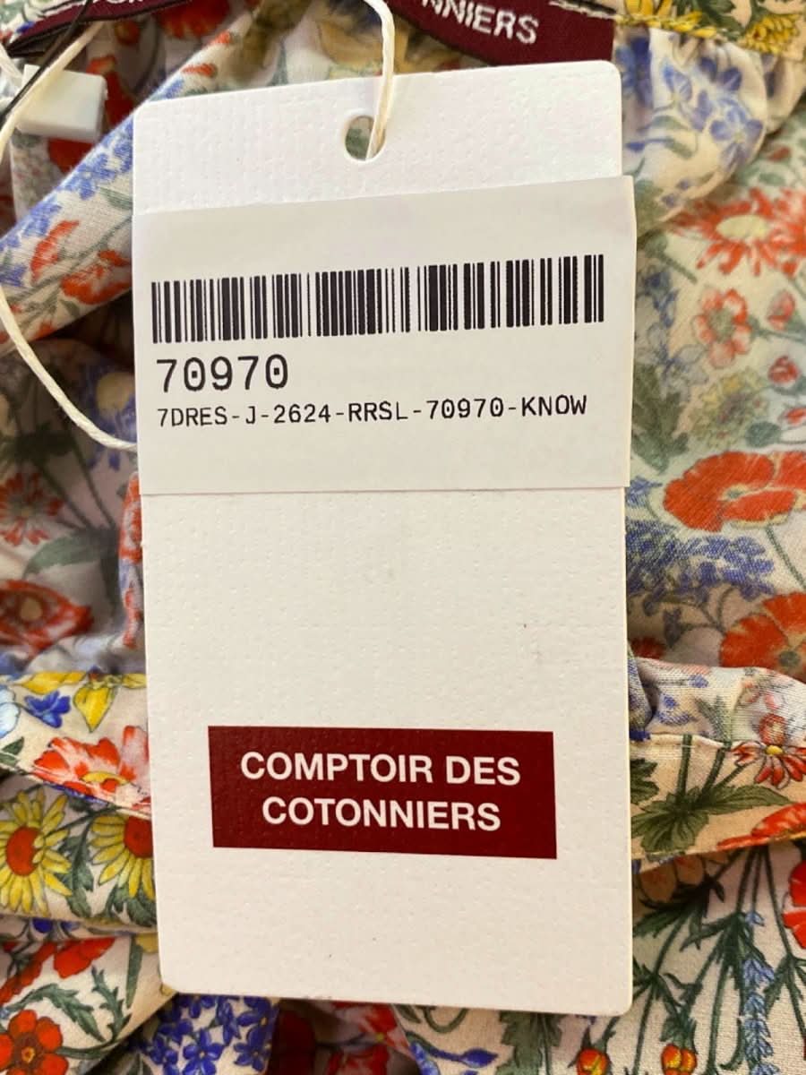 Comptoir Des Cotonniers Floral Prairie Gardenia Dress EU 38 UK 10 - Reliked