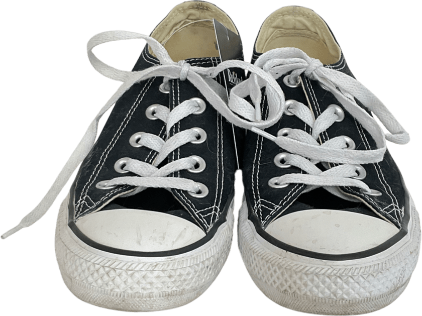 Converse Black Chuck Taylor All Star UK 4 EU 37 👠 - Reliked