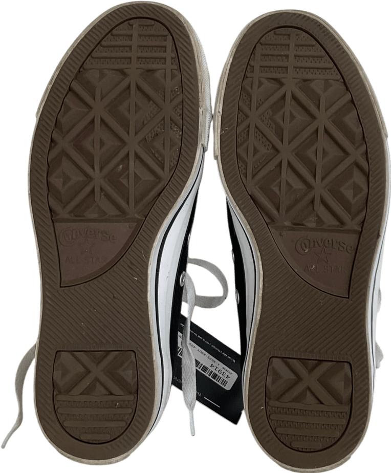 Converse Black Chuck Taylor All Star UK 4 EU 37 👠 - Reliked