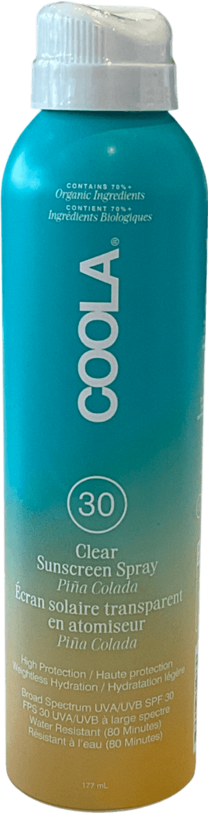 COOLA Clear Sunscreen Spray Spf 30 177Ml - Reliked