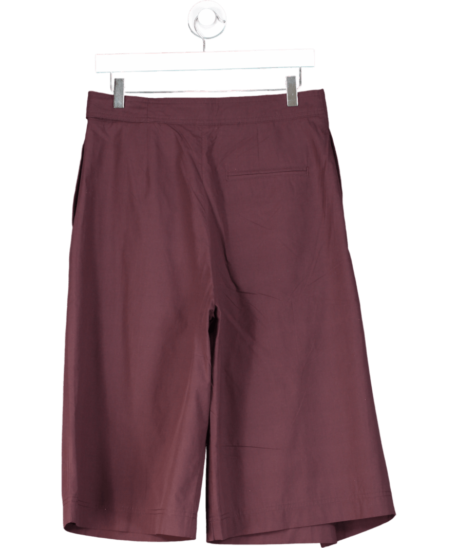 cos Red Cotton Wrap Front Culottes UK 12 - Reliked