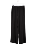 cotton on Black Soft Touch Wide Leg Trousers UK XS - Reliked
